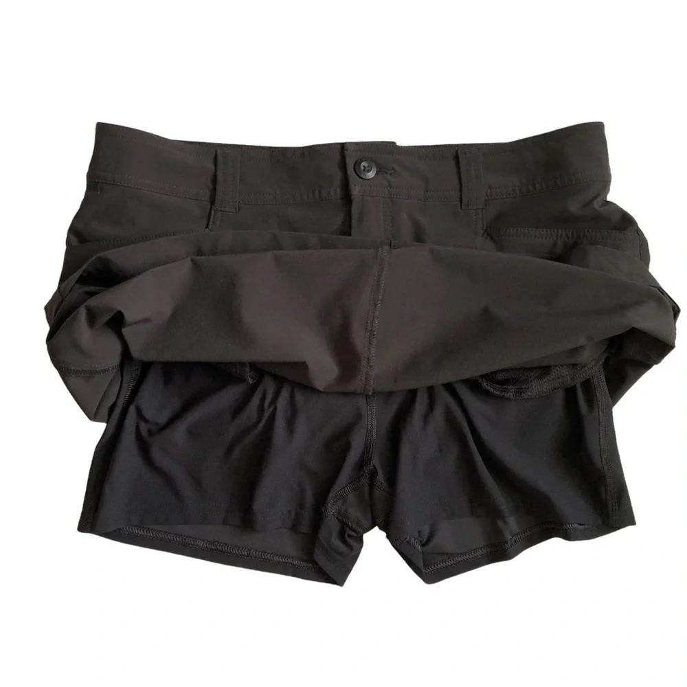 Eddie Bauer Black Athletic Skort‎ with pockets Size 8